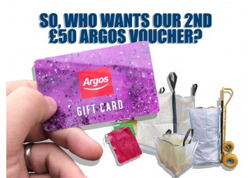 So, who wants our 2nd £50 Argos voucher?