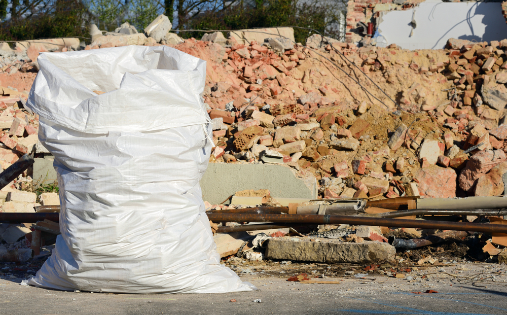 Rubble Sacks Blue Builders Rubbish Waste Heavy Duty Strong Bags